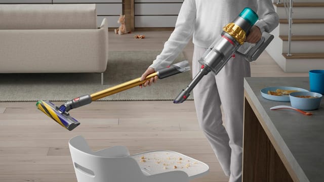 Товар Пылесос Dyson V15 Detect absolute (SV47), Gold/Gold (Золотой/Золотой) GB