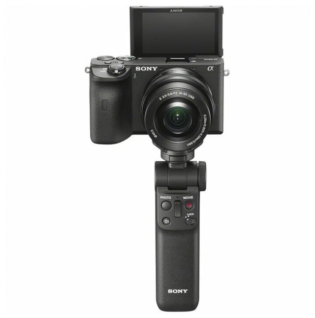 Товар Штатив Sony GP-VPT2BT, для фотокамер, настольный, черный, пульт ДУ