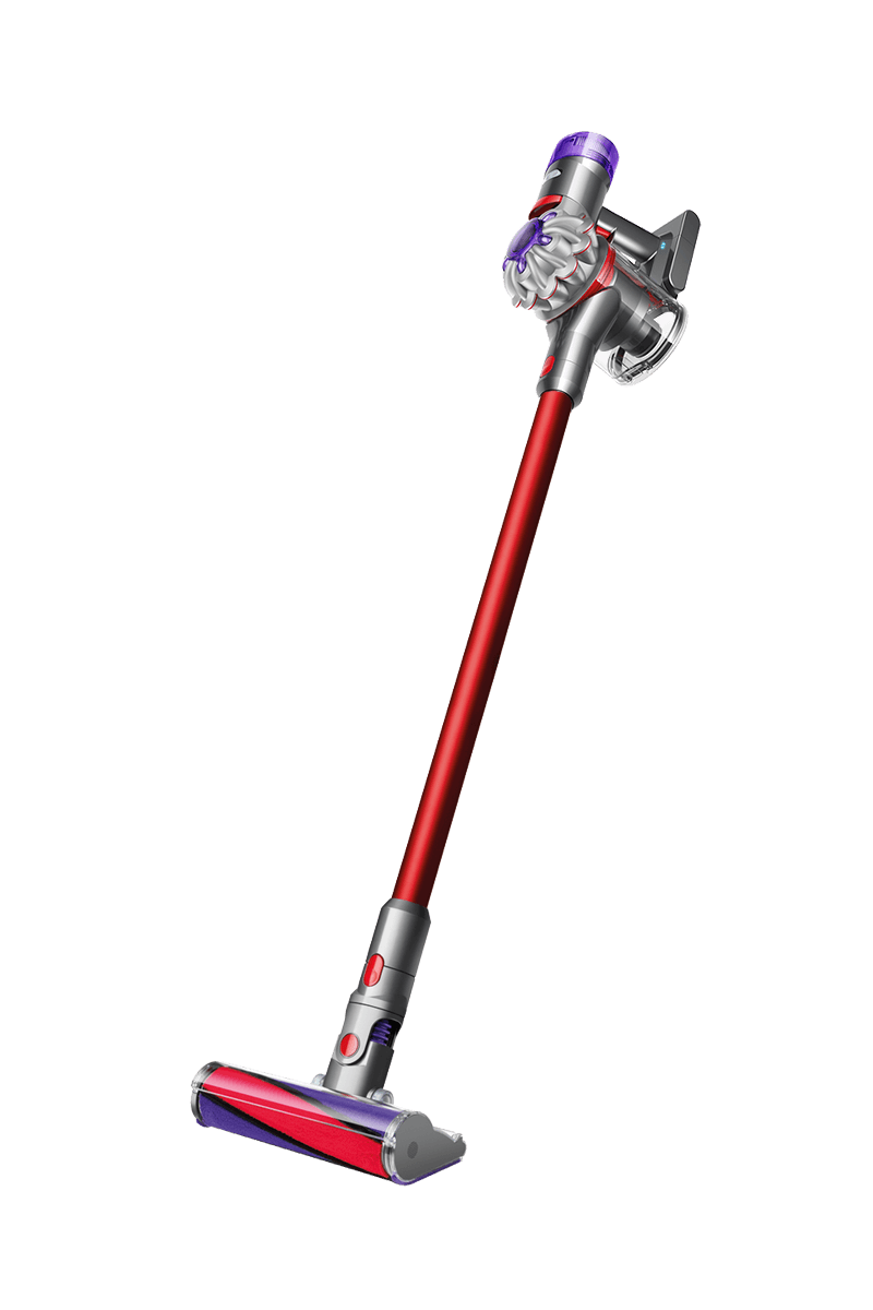 Товар Беспроводной пылесос Dyson V8 SV25 Silver/Red серебритстый красный KR наша вилка
