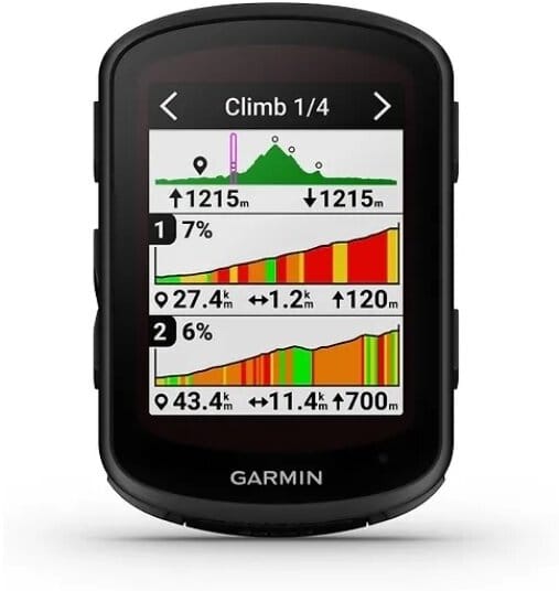 Товар Велокомпьютер Garmin Edge 840 Solar с сенсорным экраном и кнопками 010-02695-21