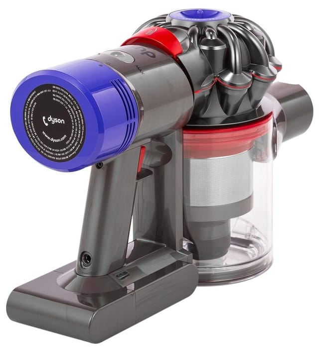 Товар Пылесос вертикальный Dyson V8 Absolute nickel/Yellow SV25 (переходник в комплекте)