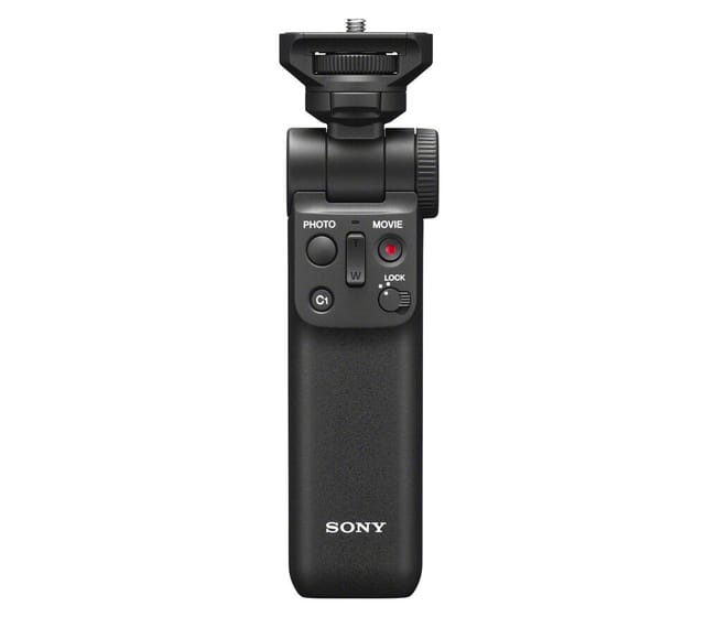 Товар Штатив Sony GP-VPT2BT, для фотокамер, настольный, черный, пульт ДУ
