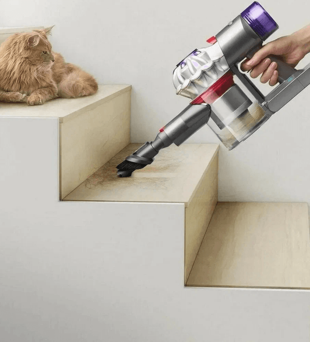 Товар Пылесос Dyson V8 (SV25) 2022 EU,Vacuum silver/nickel вертикальный