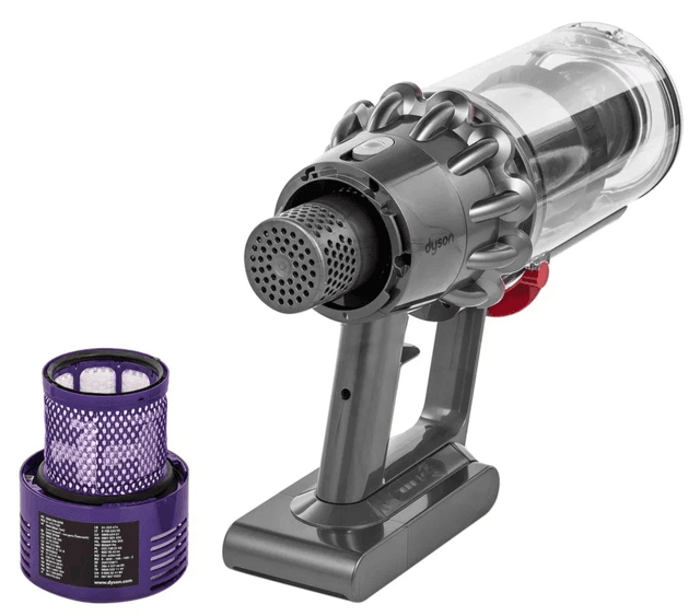 Товар Пылесос Dyson V11 Absolute (SV28) 2023, nickel/blue, IN, переходник в комплекте