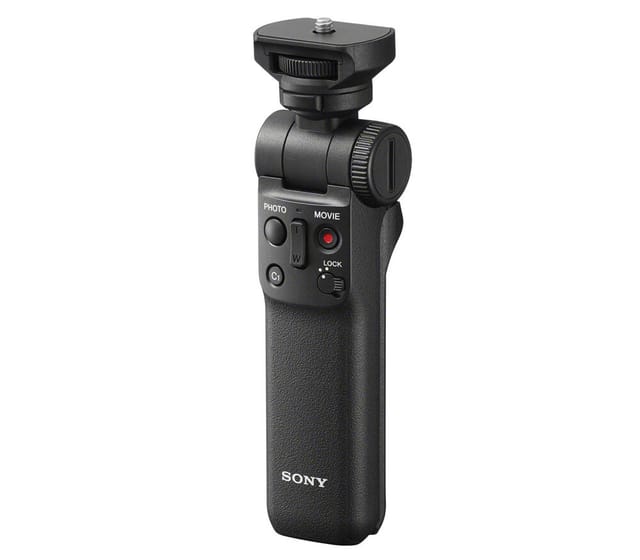 Товар Штатив Sony GP-VPT2BT, для фотокамер, настольный, черный, пульт ДУ