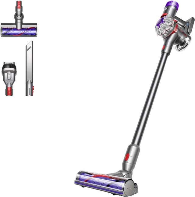 Товар Пылесос Dyson V8 (SV25) 2022 EU,Vacuum silver/nickel вертикальный