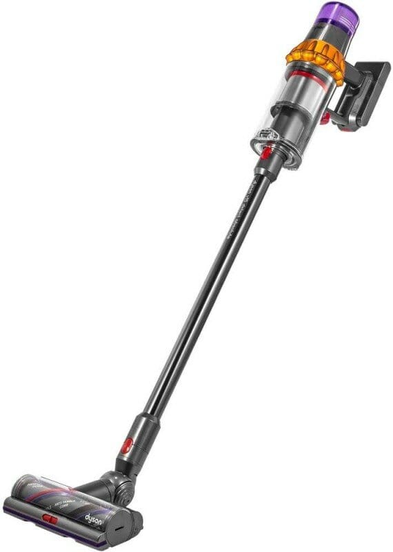 Товар Вертикальный пылесос Dyson V15 Detect absolute SV47 UK, yellow/nickel