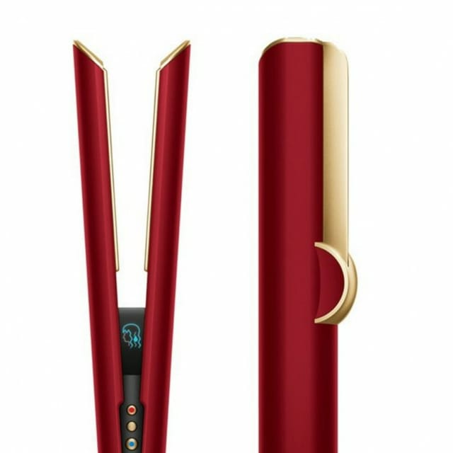 Товар Выпрямитель для волос Dyson Airstrait HT01, Red Velvet / Gold с кейсом IN 5025155115756