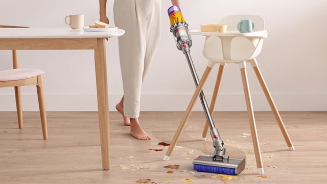 Товар Пылесос Dyson V12s Detect slim submarine (SV46), yellow/nickel (переходник в комплекте)