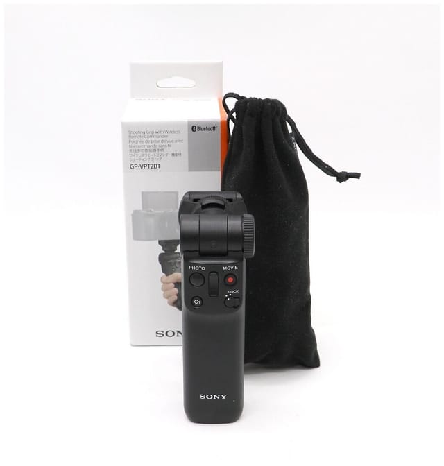 Товар Штатив Sony GP-VPT2BT, для фотокамер, настольный, черный, пульт ДУ