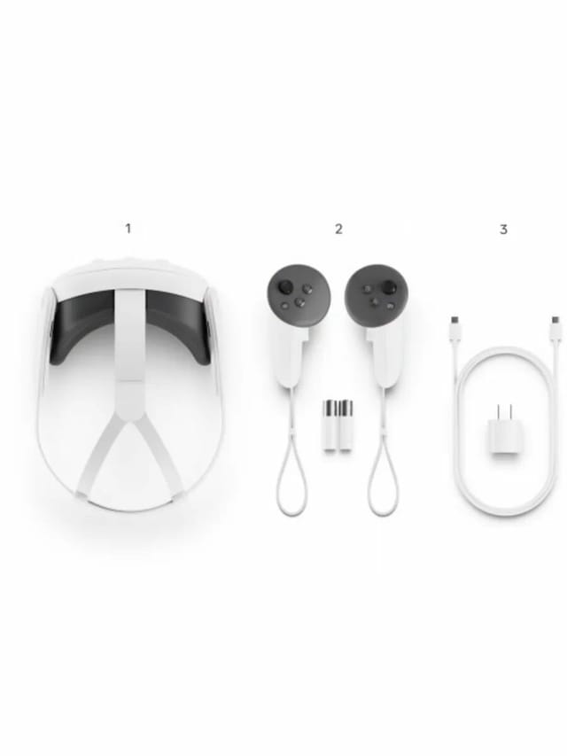 Товар Очки виртуальной реальности Oculus Quest 3S 256Gb White (Белый)