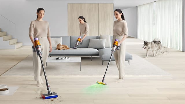 Товар Пылесос Dyson V12s Detect slim submarine (SV46), yellow/nickel (переходник в комплекте)
