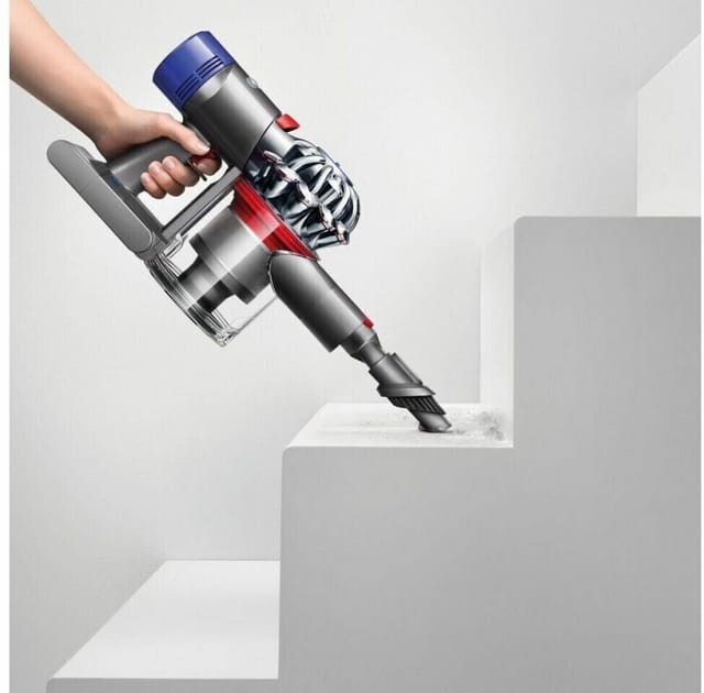 Товар Пылесос Dyson V8 (SV25) 2022 EU,Vacuum silver/nickel вертикальный