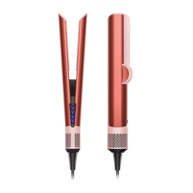 Товар Выпрямитель для волос Dyson Airstrait HT01, Strawberry Bronze/Blush Pink с кейсом (BR, переходник)