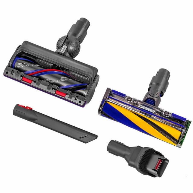 Товар Вертикальный пылесос Dyson V15 Detect absolute SV47 UK, yellow/nickel