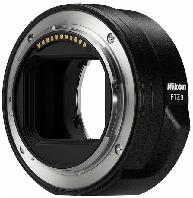 Товар Переходное кольцо Nikon FTZ-II, крепление на камерах Nikon Z, байонет F