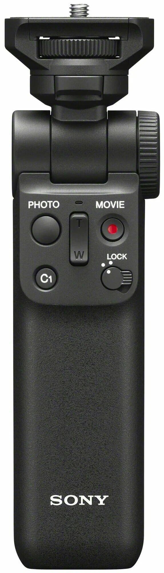 Товар Штатив Sony GP-VPT2BT, для фотокамер, настольный, черный, пульт ДУ