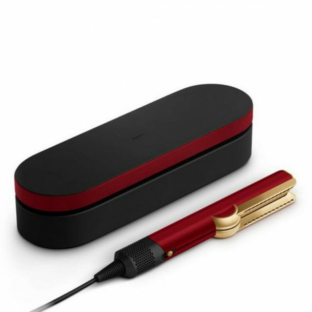 Товар Выпрямитель для волос Dyson Airstrait HT01, Red Velvet / Gold с кейсом IN 5025155115756