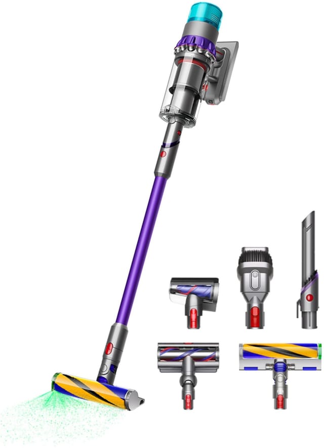 Товар Вертикальный пылесос Dyson Gen5 SV23 Detect Absolute vacuum cleaners Iron Nickel/Purple PIRP GB