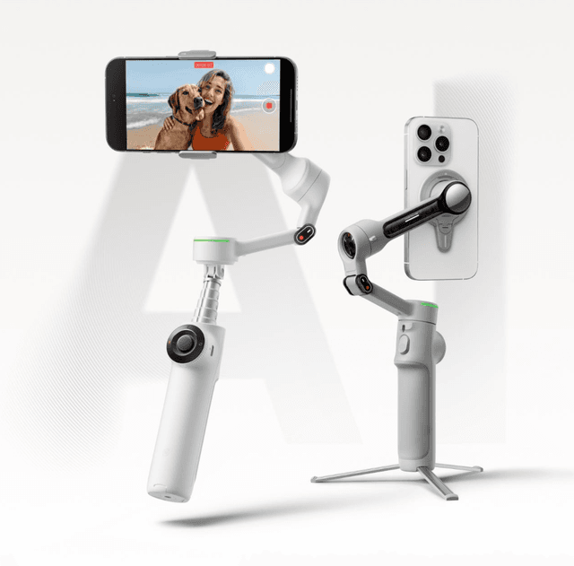 Товар Стабилизатор для смартфона Insta360 Flow 2 Pro Combo, creator kit, white