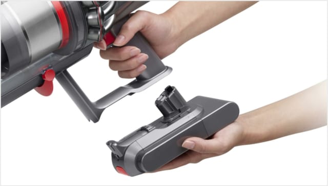 Товар Пылесос Dyson V11 Absolute (SV28) 2023, nickel/blue, IN, переходник в комплекте