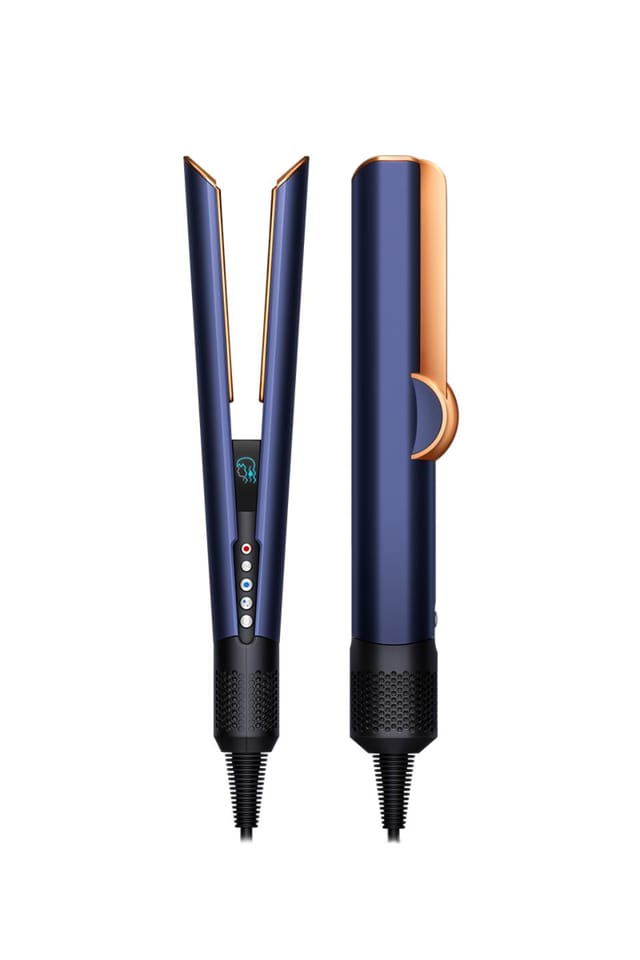 Товар Выпрямитель для волос Dyson HT01 Airstrait, Prussian Blue/Rich Copper (Русская вилка) Без кейса