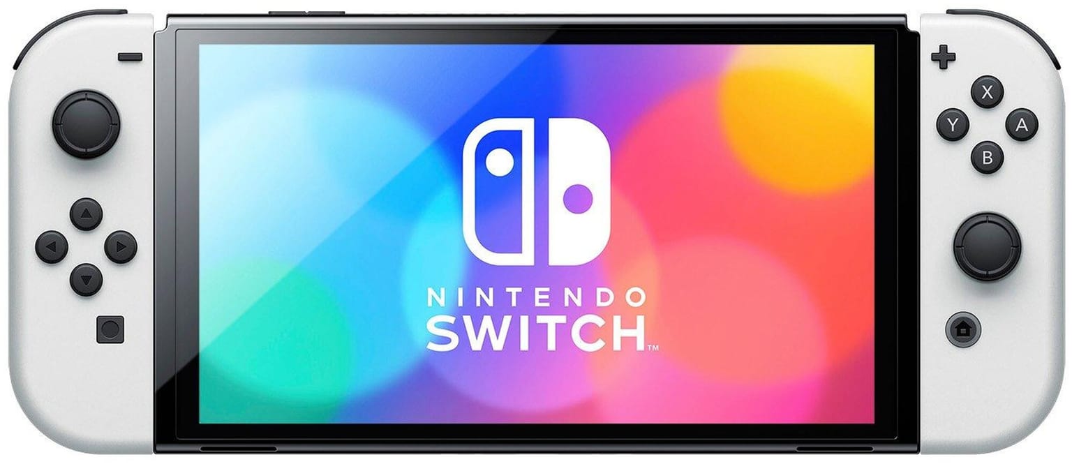 Товар Игровая приставка Nintendo Switch OLED 64 ГБ, без игр, белый