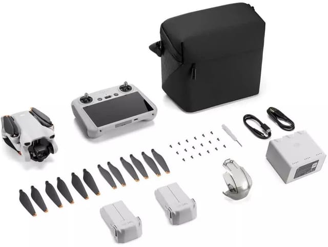 Товар Квадрокоптер DJI Mini 3 Fly More Combo (DJI RC-N1) с пультом без дисплея, белый