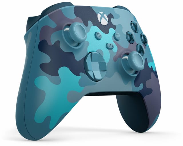 Товар Microsoft Геймпад Microsoft Xbox Series X|S Wireless Controller Mineral Camo (синий камуфляж)