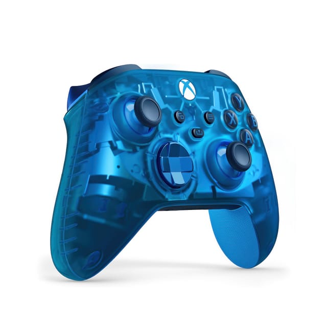 Товар Проводной/беспроводной геймпад Xbox Series Wireless Controller Special Edition Sky Cipher, светло-синий