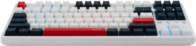 Товар Клавиатура беспроводная Acer OKR302, USB, Bluetooth/Радиоканал, белый, (zl.kbdee.016)