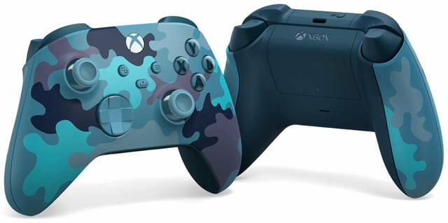 Товар Microsoft Геймпад Microsoft Xbox Series X|S Wireless Controller Mineral Camo (синий камуфляж)