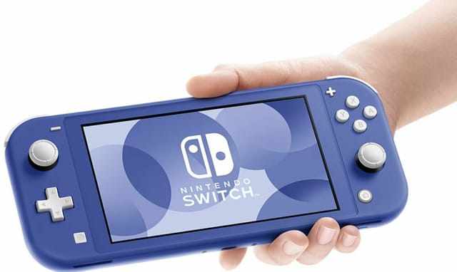 Товар Игровая приставка Nintendo Switch Lite 32 ГБ, без игр, Blue (синий)