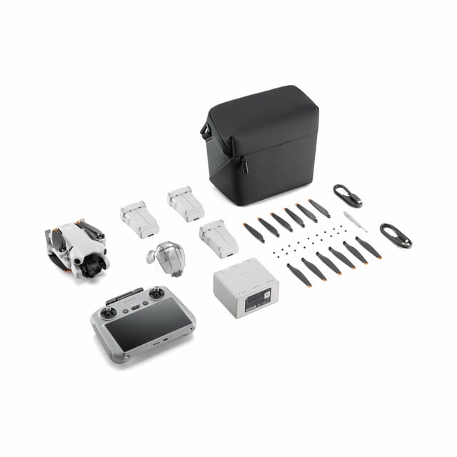 Товар Квадрокоптер DJI Mini 4 Pro Fly More Combo Plus (DJI RC 2) (пульт с экраном)