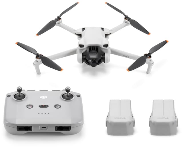 Товар Квадрокоптер DJI Mini 3 Fly More Combo (DJI RC-N1) с пультом без дисплея, белый