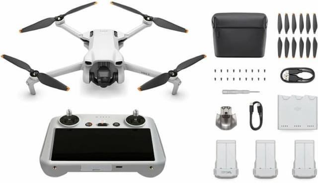 Товар Квадрокоптер DJI Mini 3 Fly More Combo (с пультом DJI RC с экраном)