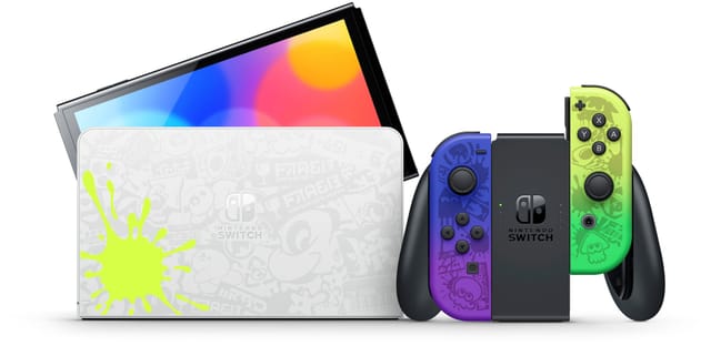 Товар Портативная приставка Nintendo Switch OLED 64 ГБ, splatoon 3 edition