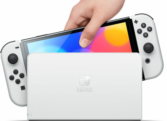 Товар Игровая приставка Nintendo Switch OLED 64 ГБ, без игр, белый