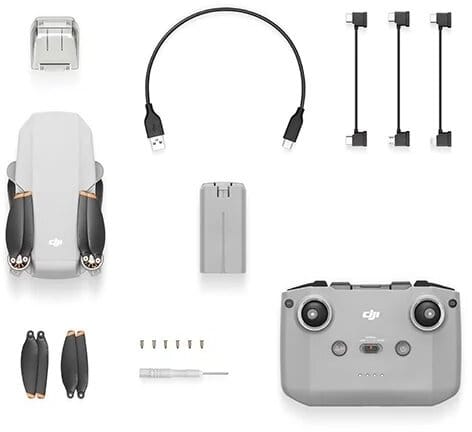 Товар Квадрокоптер DJI Mini 2 SE Fly More Combo, с камерой, дальность полёта 10 км
