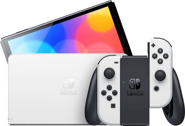 Товар Игровая приставка Nintendo Switch OLED 64 ГБ, без игр, белый