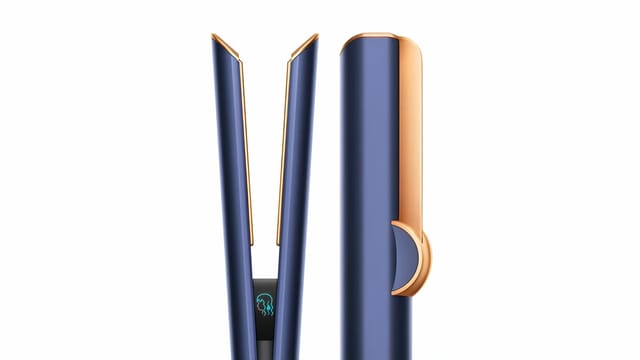 Товар Выпрямитель для волос Dyson HT01 Airstrait, Prussian Blue/Rich Copper ( Переходник в подарок) Без кейса
