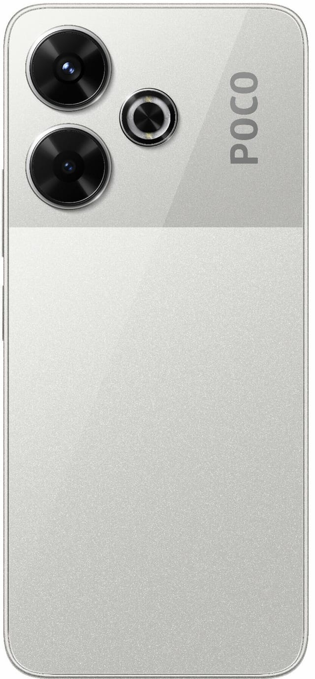 Товар Смартфон Xiaomi Poco M6 4G 6/128 ГБ, Global, Dual nano SIM, Silver (серебристый)