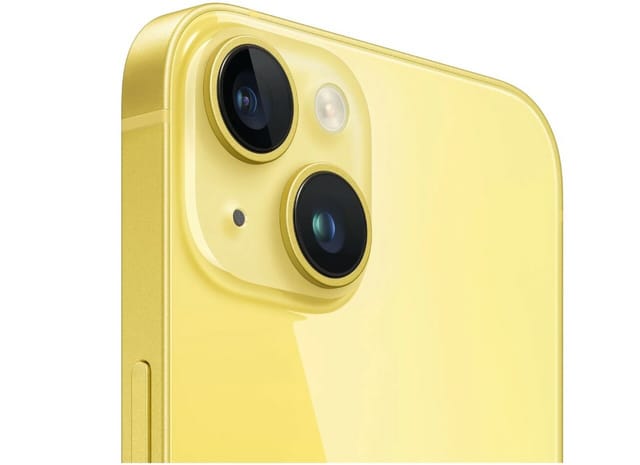 Товар Смартфон Apple iPhone 14 128 ГБ, только eSim, Yellow (Жёлтый)