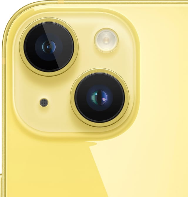 Товар Смартфон Apple iPhone 14 128 ГБ, только eSim, Yellow (Жёлтый)