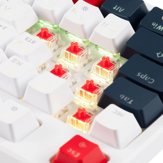 Товар Клавиатура беспроводная Acer OKR302, USB, Bluetooth/Радиоканал, белый, (zl.kbdee.016)