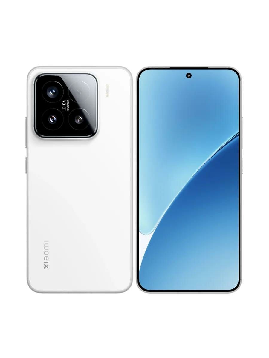 Товар Смартфон Xiaomi 15 12/256GB, Global, Dual: nano SIM + eSIM, White (белый)