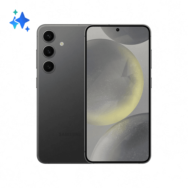 Товар Смартфон Samsung SM-S9210 Galaxy S24, 8/256Гб, Black (HK), экран 6.2", камеры 50МП, 12МП, 10МП, андроид 14, чёрный