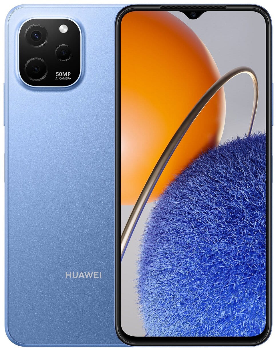 Товар Мобильный телефон Huawei Nova Y61 4/128GB Eve-lx9n Blue Eve-lx9n 51097SXB Blue .