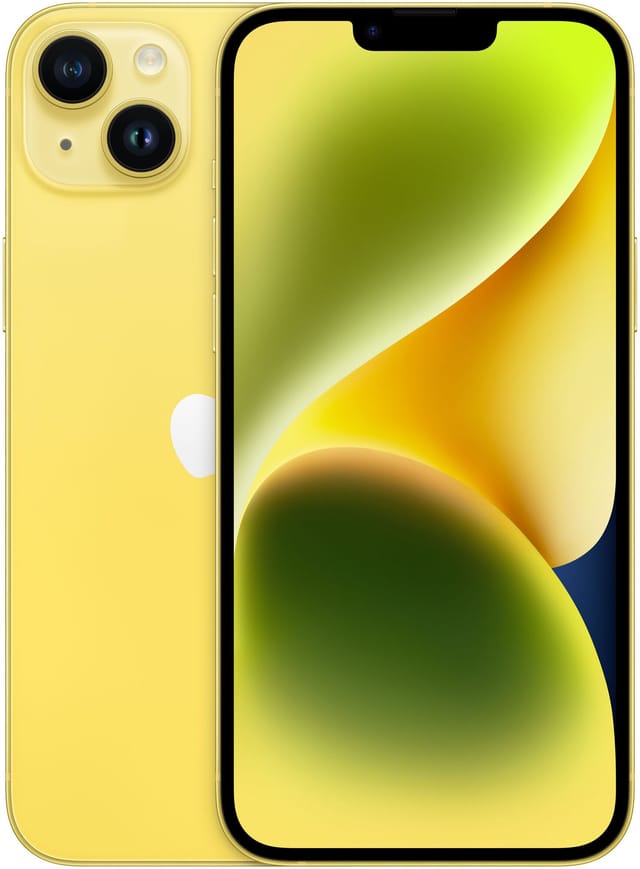 Товар Смартфон Apple iPhone 14 Plus 512 ГБ, Dual: nano SIM + eSIM, Yellow / желтый. Без RuStore.
