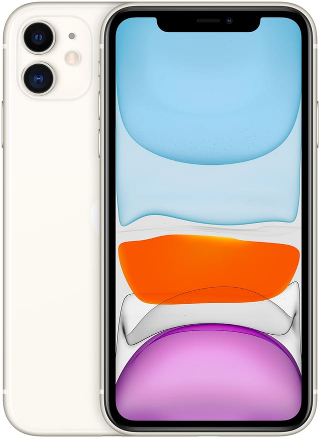 Товар Смартфон Apple iPhone 11 64 ГБ RU, Dual: nano SIM + eSIM, белый